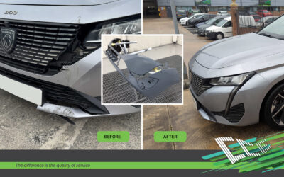 Peugeot 308 Front-End Repair: From Damage to a Quality Finish